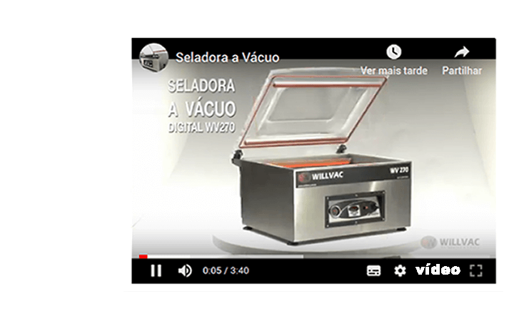 Vídeo de Demonstração da Seladora a Vácuo Digital Vídeo de Demonstração da Seladora Digital
