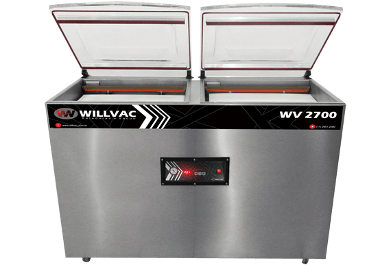 Detalhes Seladora a Vácuo WV 2700 Detalhes Máquina a Vacuo Modelo WV 2700