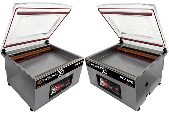 Detalhes Seladora a Vácuo WV 270 Detalhes Máquina a Vacuo Modelo WV 270