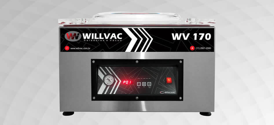 Seladora a Vácuo WV 170 Máquina a Vácuo Modelo WV 170