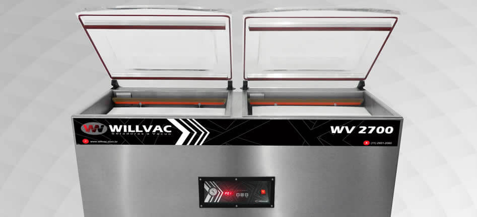 Seladora a Vácuo WV 2700 Máquina a Vácuo Modelo WV 2700