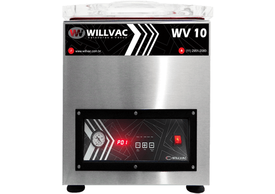 Seladora a Vácuo WV 10 Máquina a Vacuo Modelo WV 10