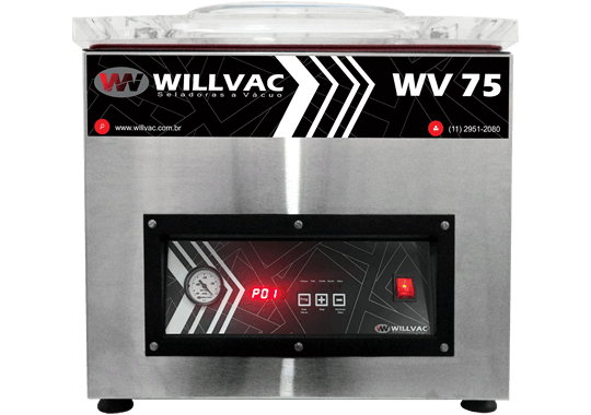 Seladora a Vácuo WV 75 Máquina a Vacuo Modelo WV 75